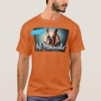 lustiger Welpe im Ei für Welpenliebhaber1 T-Shirt