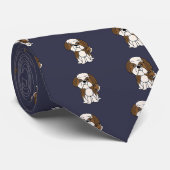 Lustiger Welpen-HundeCartoon Shih Tzu Krawatte (Gerollt)
