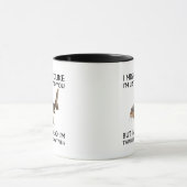 Lustiger Welsangeln Tasse (Zentrum)