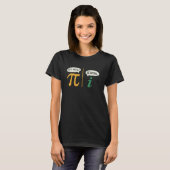Lustiger werde echt sei rational Pi Mathematik-Leh T-Shirt (Vorne ganz)