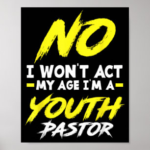 Lustiger Werde Nicht Mein Alter Ein Jugendpastor C Poster