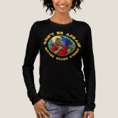 Lustiger Werwolf, Halloween-Motiv Tri-Blend Shirt (Vorderseite)