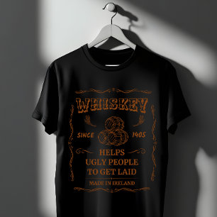 Lustiger Whiskey seit 1405 Geschenk für eine tra T-Shirt