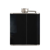 Lustiger Whisky-Trinker-Slogan Flachmann (Rückseite)