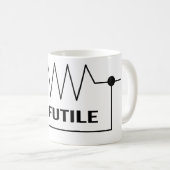 Lustiger "Widerstand ist vergebliche" elektrische Kaffeetasse (VorderseiteRechts)