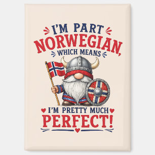 Lustiger Wikinger/Norwegischer Gnom, "Ich bin teil Magnet