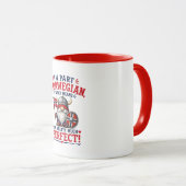 Lustiger Wikinger/Norwegischer Gnom, "Ich bin teil Tasse (VorderseiteRechts)