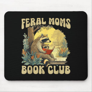 Lustiger wilder Mütter Buchclub Mousepad