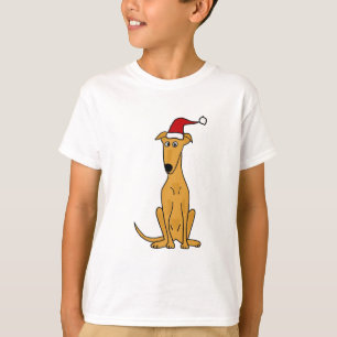 Lustiger Windhund-Hund in der T-Shirt