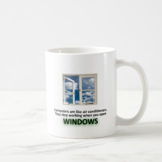 Lustiger Windows-Witz - GeekShirts Kaffeetasse