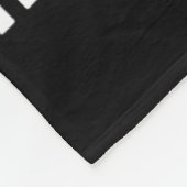 Lustiger Winter Snowboarder Brett Snowboarden Der Fleecedecke (Ecke)