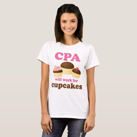 Lustiger Wirtschaftsprüfer CPAs T-Shirt (Vorne ganz)