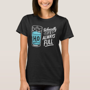 Lustiger Wissenschafts-Physiklehrer Technisch Glas T-Shirt
