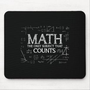 Lustiger Wissenschaftsnerd Mathe Das Einzige Fach Mousepad