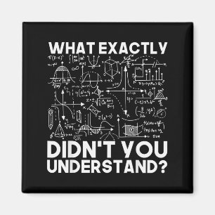 Lustiger Wissenschaftsphysiker Mathe Physik Magnet