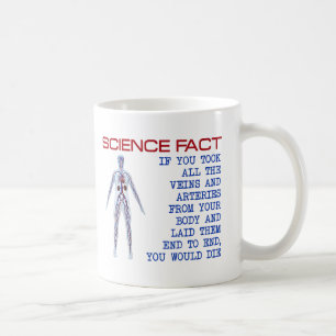 Lustiger Wissenschaftsvenen-Mug Kaffeetasse