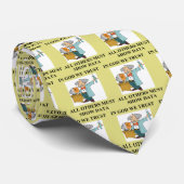 lustiger Wissenschaftswitz Krawatte (Gerollt)