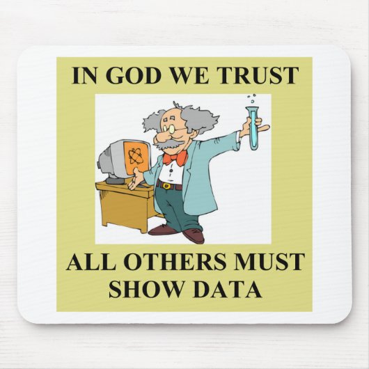 lustiger Wissenschaftswitz Mousepad (Vorne)