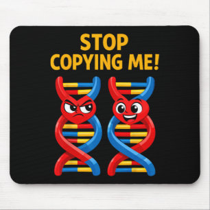 Lustiger Wissenschaftswortspiel Biologie Dna-Witz Mousepad