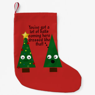 Lustiger Witz-WeihnachtsStrumpf Kleiner Weihnachtsstrumpf