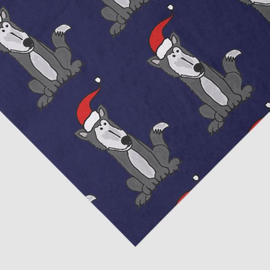 Lustiger Wolf im Seidenpapier (Ausschnitt)