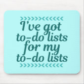 Lustiger Workaholic Mousepad (Vorne)