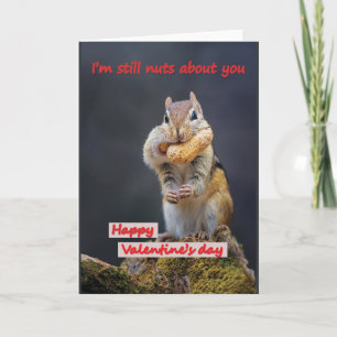 Lustiger, Wortwitz Valentinstag-Grußkarte Karte