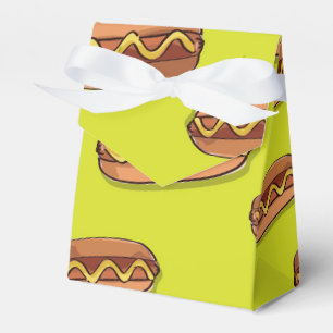 Lustiger Würstchen-Nahrungsmittelentwurf Geschenkschachtel