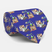 Lustiger wütender Wissenschaftler Krawatte (Gerollt)