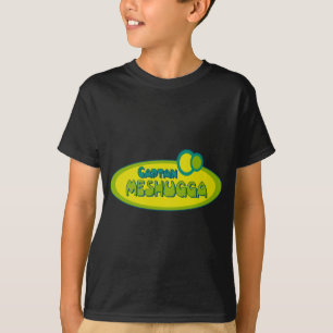 Lustiger Yiddish Spaß KAPITÄNS MESHUGGA (verrüc T-Shirt