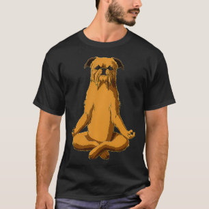 Lustiger Yoga-Hund Brüssel Griffon Pullover