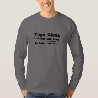 Lustiger Yoga-T - Shirt für Männer