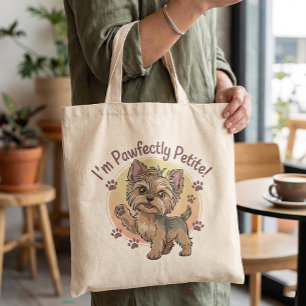 Lustiger Yorkshire Terrier Süßer Yorkie Welpe Hund Tragetasche
