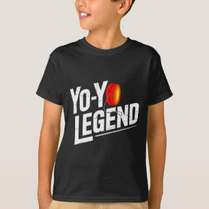 Lustiger Yoyo-Spieler Legende Yo-yo-Darsteller T-Shirt
