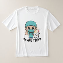 LUSTIGER ZAHNARZT : ZÄHNE RETTEN SHIRT