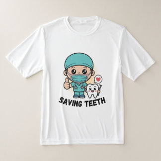 LUSTIGER ZAHNARZT : ZÄHNE RETTEN SHIRT