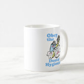 Lustiger Zahnarzthelfer Kaffeetasse (VorderseiteRechts)