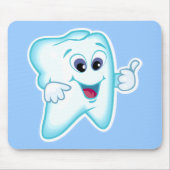 Lustiger Zahnarzthelfer Mousepad (Vorne)