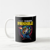Lustiger Zauberer mit Raketenwerfer-Tasse Kaffeetasse (Links)