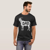 Lustiger Ziegenvater T-Shirt (Vorne ganz)