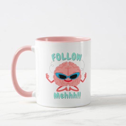 Lustiger Zitat-Becher Tasse (Links)