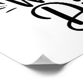 Lustiger Zitat-Küche Poster (Ecke)