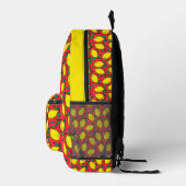 Lustiger Zitronen Muster Rucksack (Rechts)
