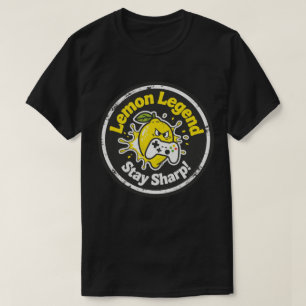Lustiger Zitronen-Spieler "Zitronen-Legende" & "Bl T-Shirt