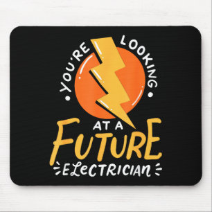 Lustiger zukünftiger Elektriker Elektroingenieur  Mousepad