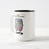 Lustiger Zweifarbige Tasse (Vorderseite Links)