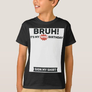 Lustiges 10. Geburtstags-Shirt mit Design zum Unte T-Shirt