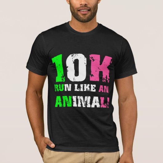 Lustiges 10K T-Shirt (Vorderseite)
