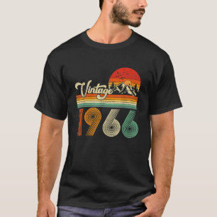 Lustiges 1966 Geschenk Hergestellt in 1966 60 Jahr T-Shirt