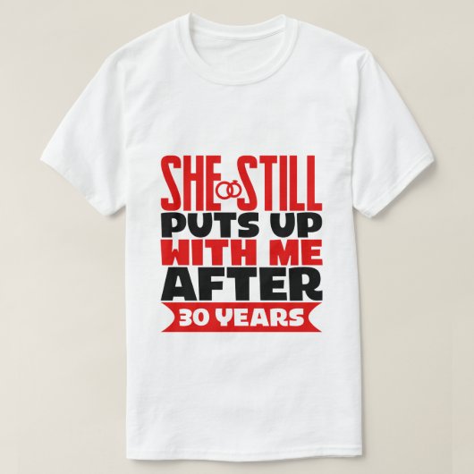 lustiges 30-jähriges Musikfestival T-Shirt (Design vorne)